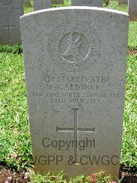 Dar Es Salaam War Cemetery - Gardiner, S